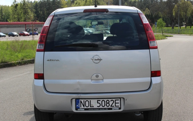 Opel Meriva cena 9999 przebieg: 168000, rok produkcji 2005 z Olsztyn małe 106